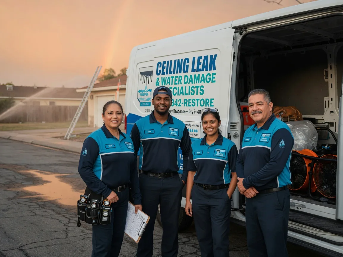 Ceiling Leak Cleanup company in Fresno, TX